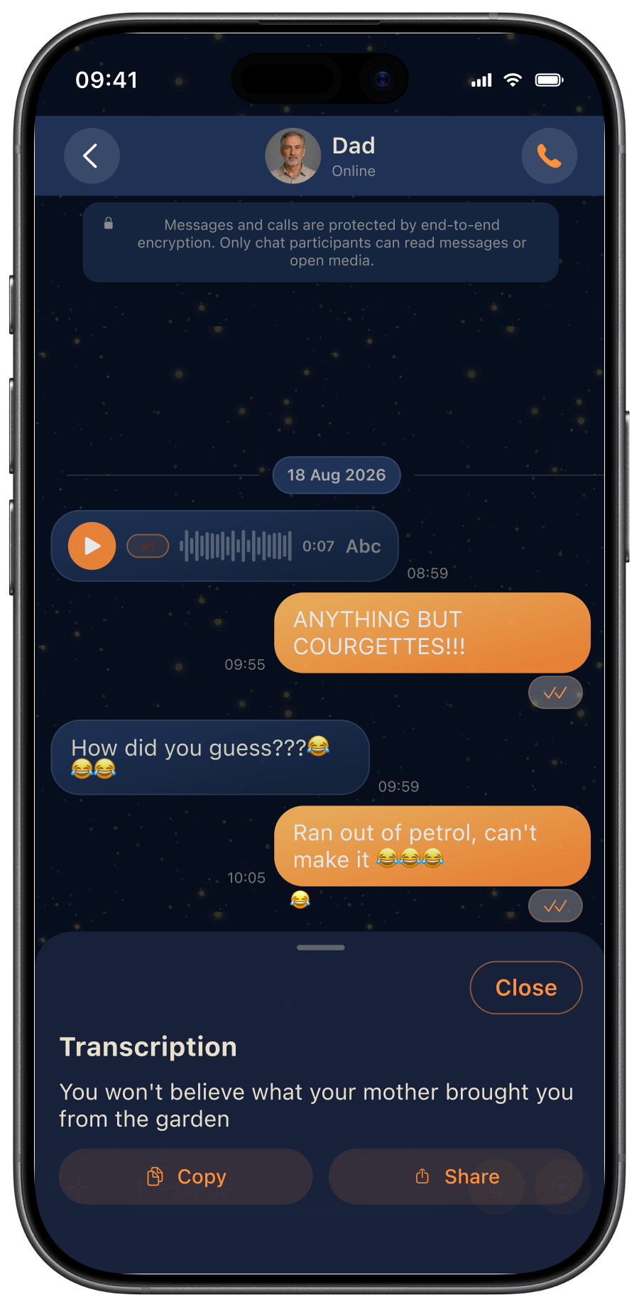 Voice transcription