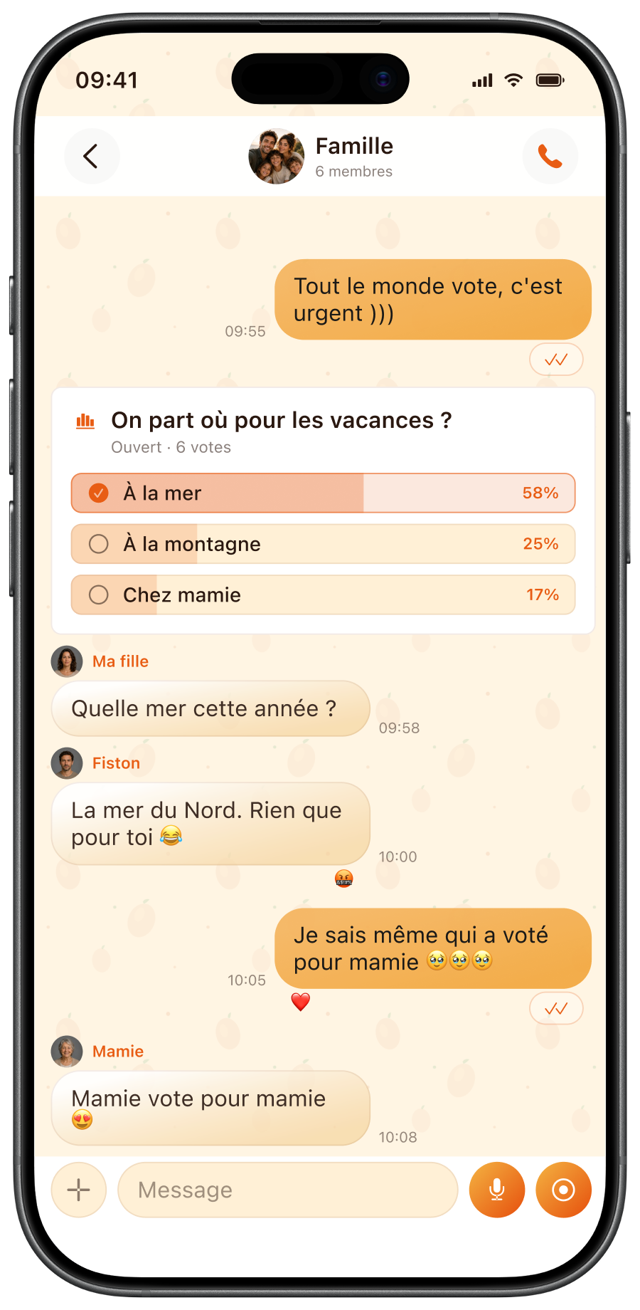 Sondage de groupe